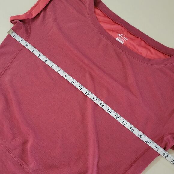 Nike Women's Crimson Dri-Fit Off-Shoulder Training Top - Picture 5 of 15